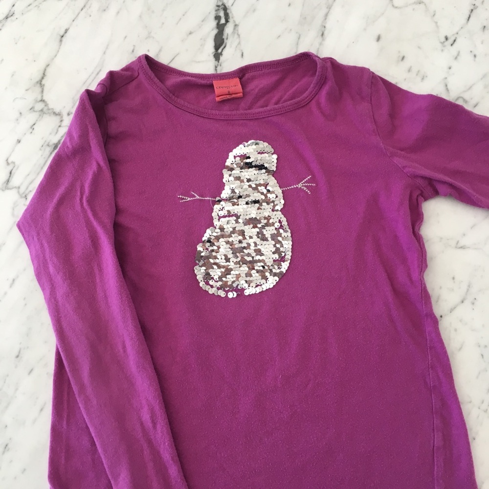 Crewcuts longsleeved tee, size 8